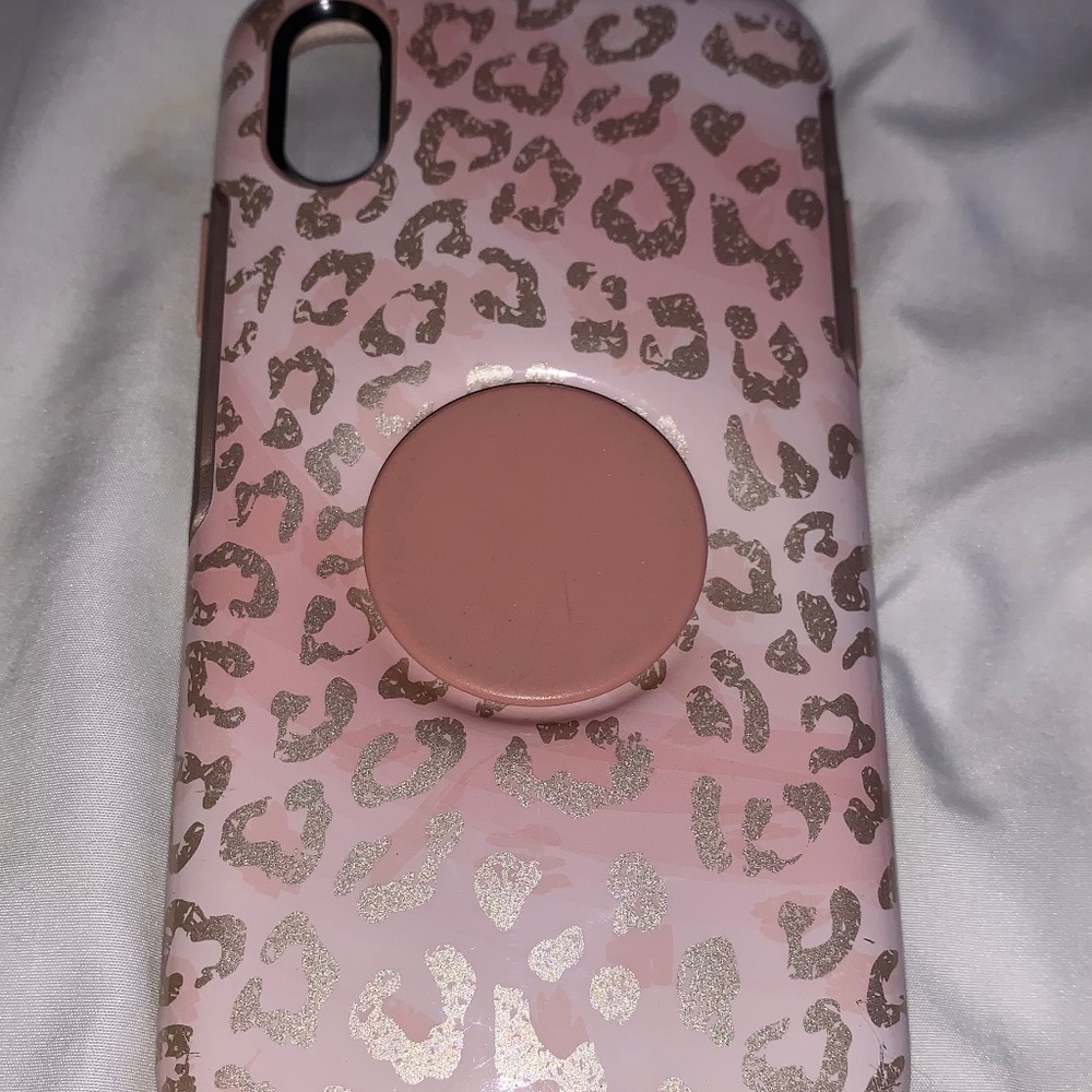 iphone Xr case with popsocket